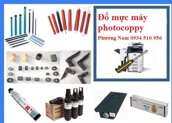 cách đổ mực máy photocopy ricoh