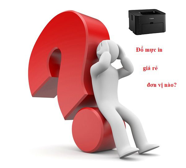 đổ mực máy in HP