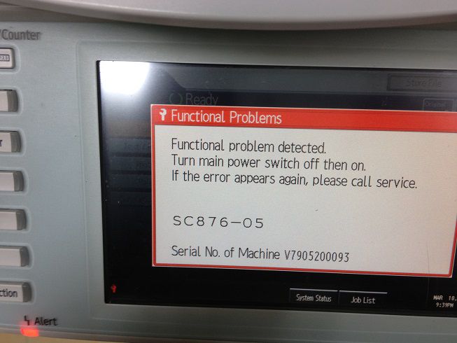 Sửa main máy photocopy