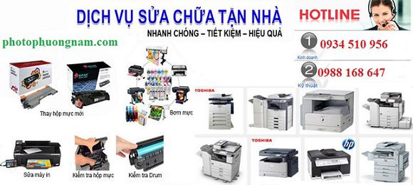đổ mực máy in tại nhà
