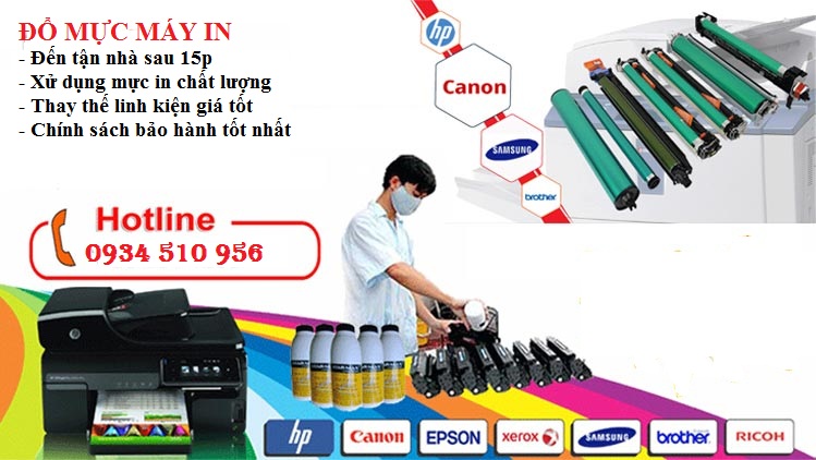 Khi nào đổ mực máy in nên thay trống