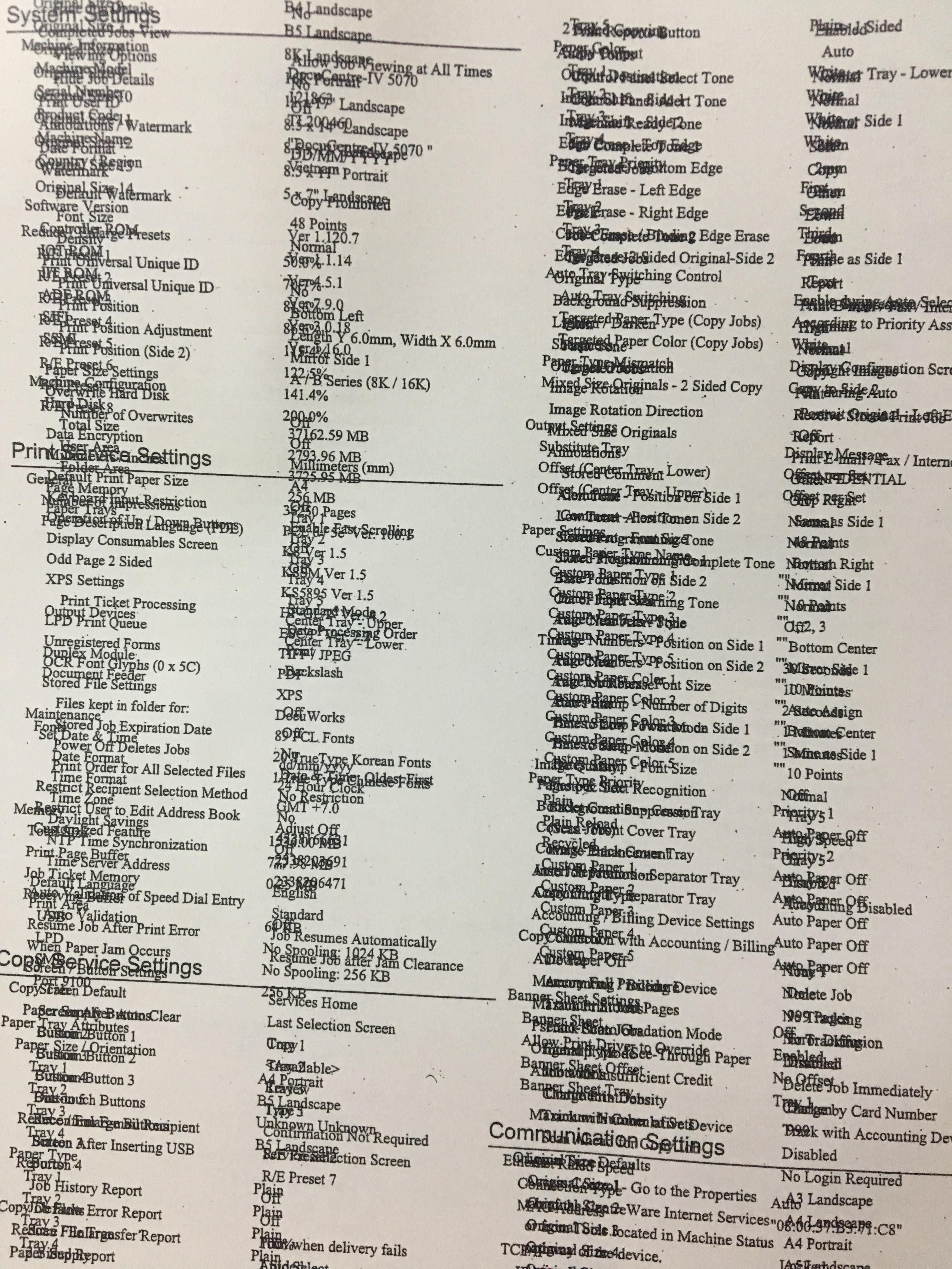 Đổ mực máy in bị nhòe nguyên nhân tại sao?