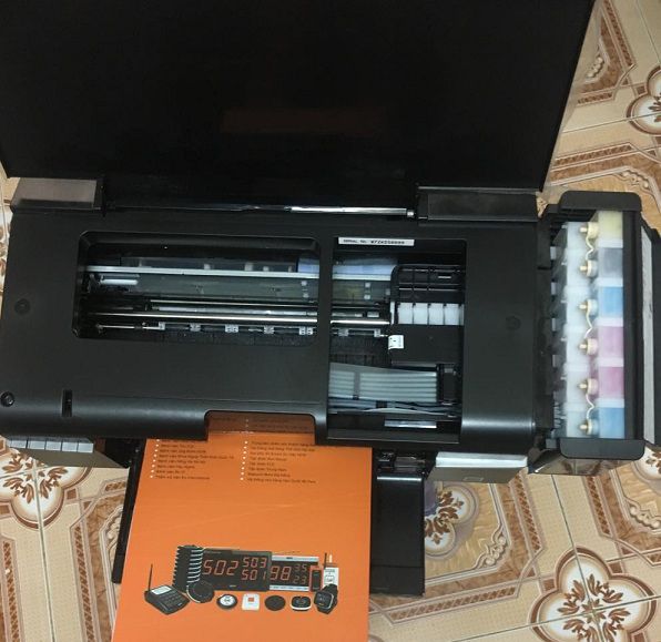 Đổ mực máy in epson