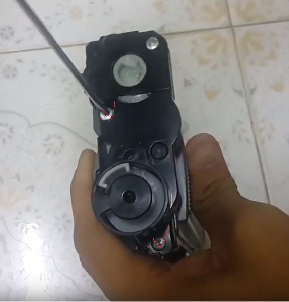 reset bánh răng khi thay mực máy in