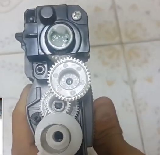 đổ mực máy in brother