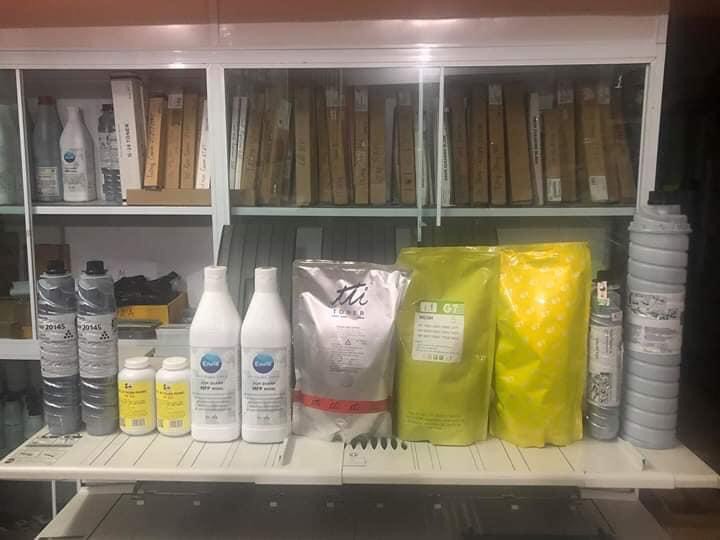 Đổ mực máy photocopy Toshiba