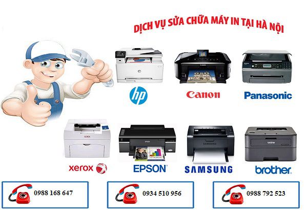 dịch vụ sửa máy in tại nhà