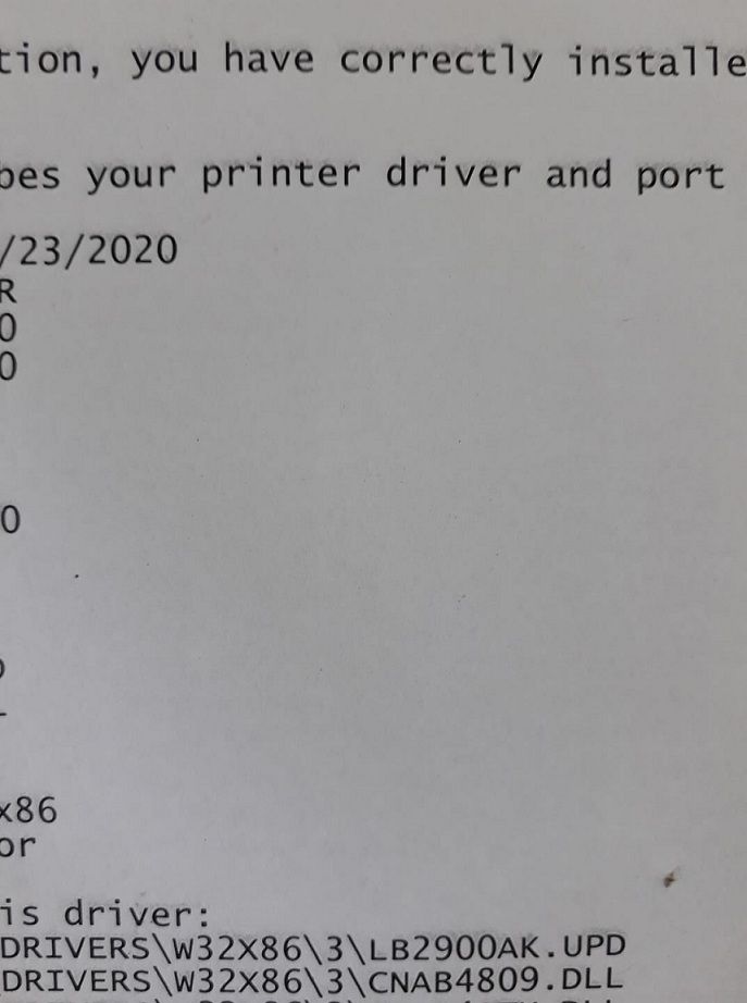 đổ mực máy in bị bóng chữ