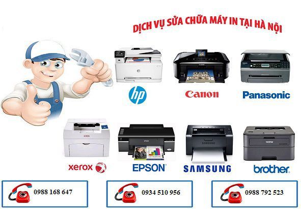 dịch vụ sửa máy in tại nhà