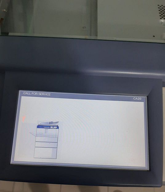 sửa máy photo toshiba báo lỗi ca20