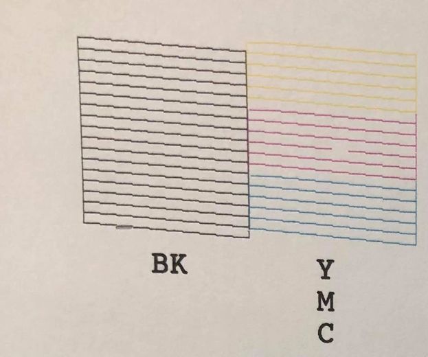 sửa máy in bị mất nét