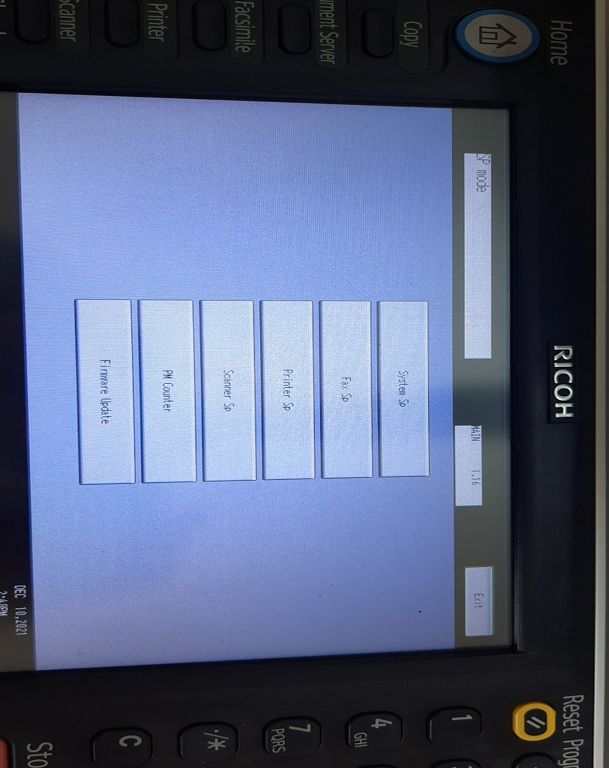 sửa máy photocopy ricoh bị sống chữ