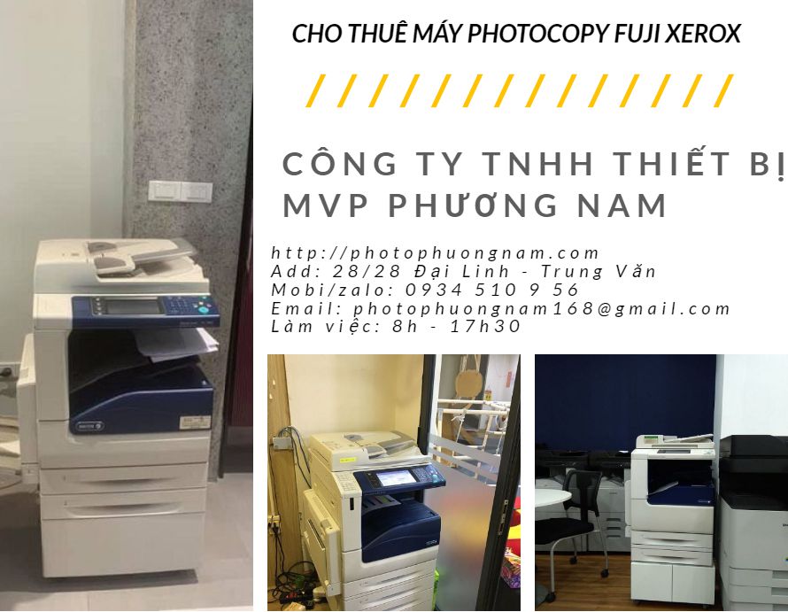 cho thuê máy photocopy fuji xerox