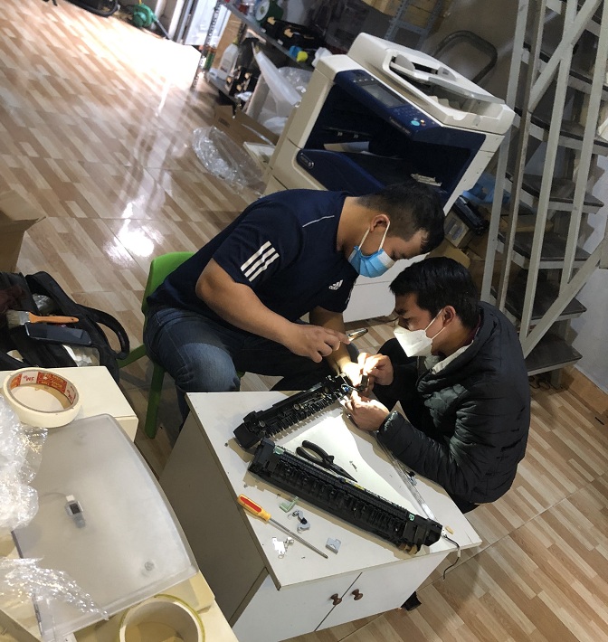sửa máy photo tại hoàng ngân