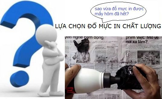đổ mực máy in