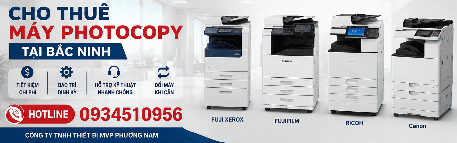 cho thuê máy photocopy tại bắc ninh giá tốt