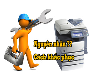 nguyen nhân và khắc phục máy photocopy bị mờ